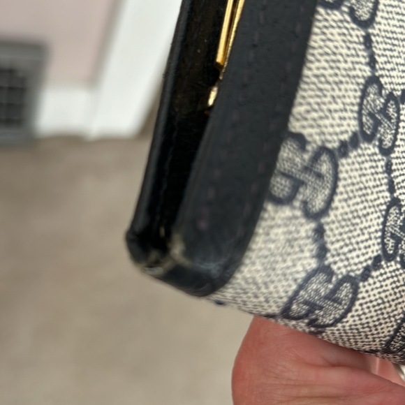 GUCCI Vintage Interlocking CC logo French Purse - Picture 11 of 15